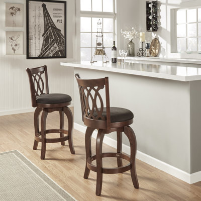 Alyn Swivel Counter Height Chair