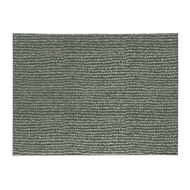 Crops Slate Kids Play Mat, Rectangle 5' x 7', Chimichurri/Green