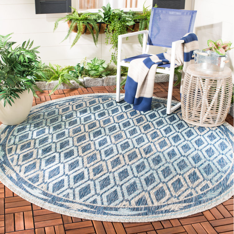 Amarien Performance Geometric Indoor/Outdoor Area Rug