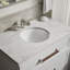 16-1/4 In. Round Undermount Bathroom Sink, No Overflow-1427120794