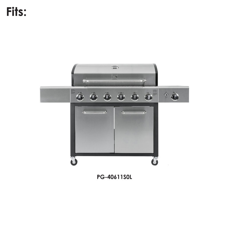 Universal Natural Gas Conversion Kit for 6-Burner Plus Side Burner Gas Grills