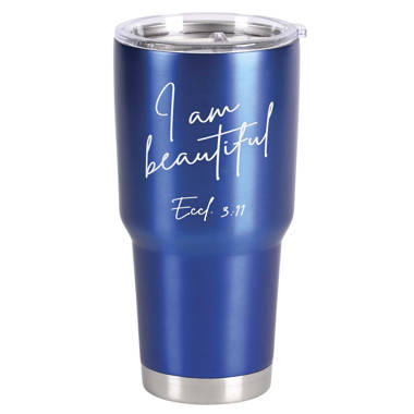 Vera Bradley 24oz. Insulated Acrylic Travel Tumbler Straw