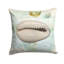 Coussin décoratif intérieur / extérieur blanc Shells-22324667