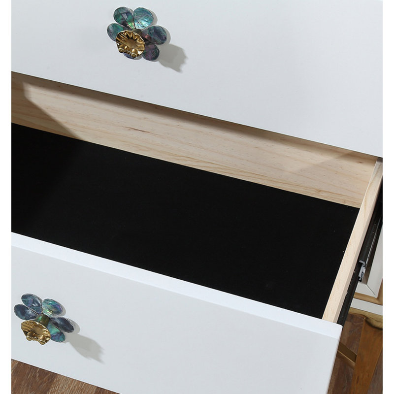 Armoire de rangement Simple Living, Blanc