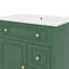 Meuble-lavabo moderne de 30 po avec comptoir en céramique avec porte-2041700887