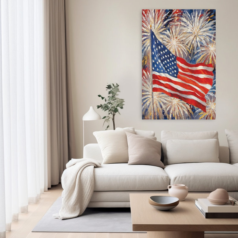 «Freedom Skies», art contemporain abstrait, H 60 po x l 40 po