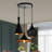 Arvil 3 - Light Black Kitchen Island Pendant