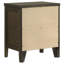 Table de chevet 2 tiroirs Ingenito