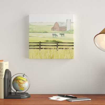 Sunlit Graze II by Grace Popp - Wrapped Canvas Painting