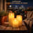 3-Pack Multi-functional Remote Flameless Candles (S/M/L)–Lively Realistic Flicker, Adjustable Timer & Brightness