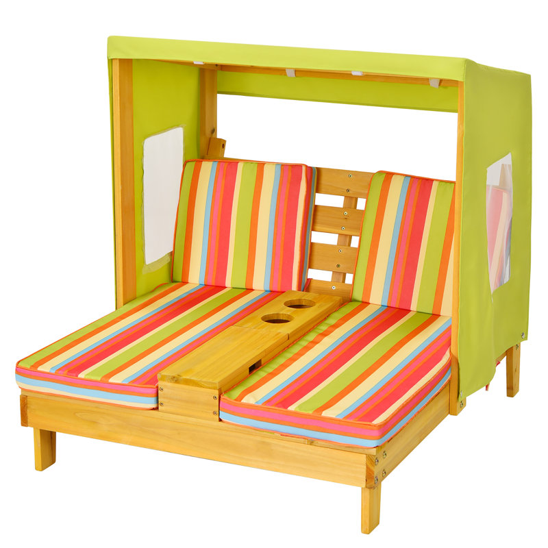 Chaise longue pour l'extérieur Costway Kids