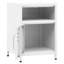 Bren 35cm W Steel Bedside Table-1392320879-1356500776