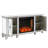 Toppington Mirrored Fireplace