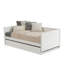 Camello Twin Solid Wood Daybed with Trundle-2129365362