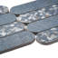 Kobe 2x8 Fish Scale Matte Terrazzo Look Porcelain Mosaic Tile-2078687380
