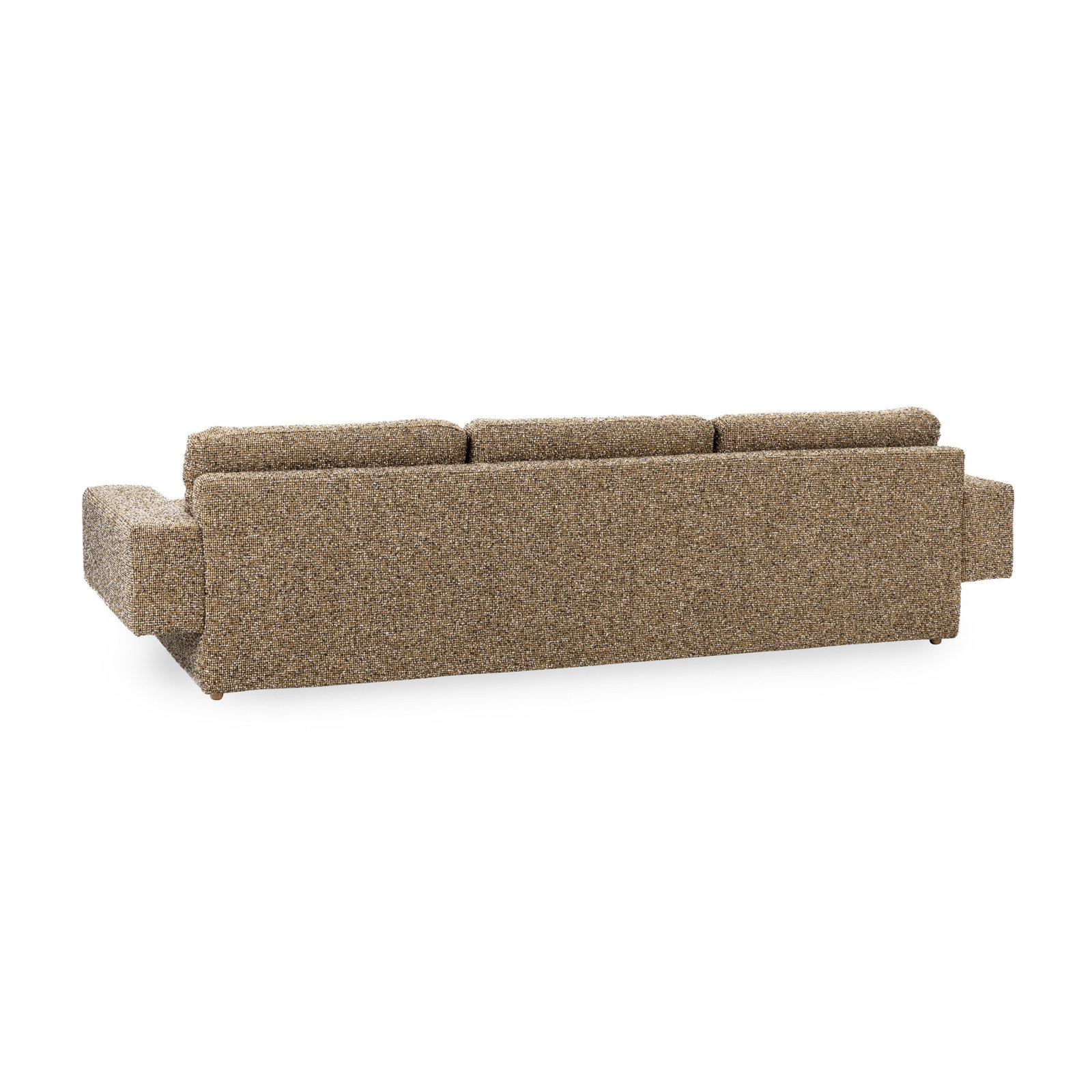 Lucca 117" Tufted Upholstered Sofa