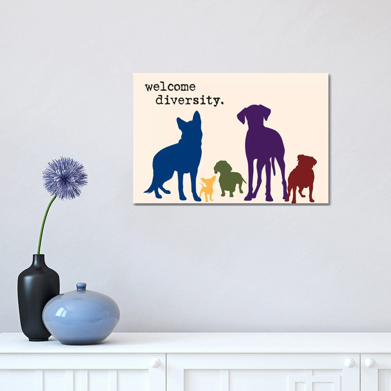 Diversity1PC6, 101.6 cm H x 66.04 cm W x 1.91 cm D