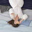 Édredon en duvet synthétique bleu clair Cooling-129168231-129168233
