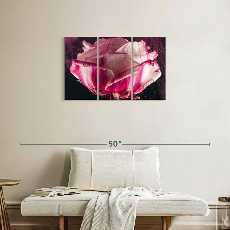 Rose moderne Harnek, H 20 po x l 33 po