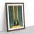 Walnut Framed