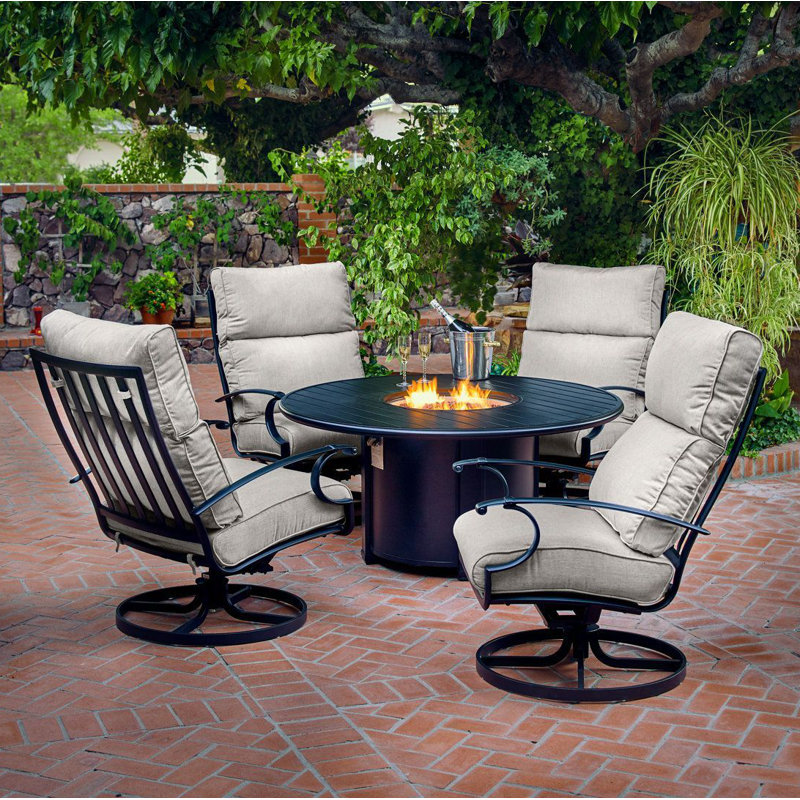 Manor Outdoor Rocker Chair, Gray