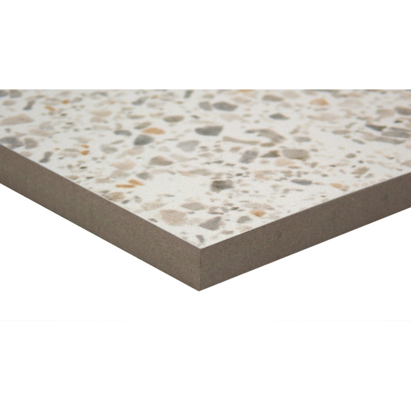 Fragmento™ 12 In. X 24 In. Matte Porcelain Floor And Wall Tile (15.5 Sq. Ft./Case), White Small Speckle
