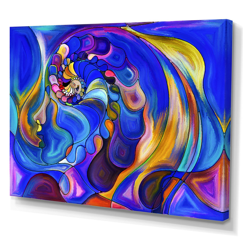 Reproduction sur toile de Life Geometrie Series, H 12 po x l 20 po, Toile tendue