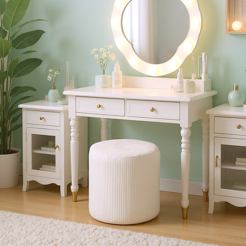 Wood Accent Stool