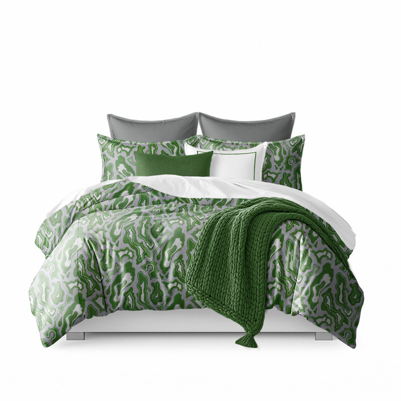 Hollow Fern Coverlet & 2 Shams Set California King, California King Coverlet / Bedspread + 2 Shams