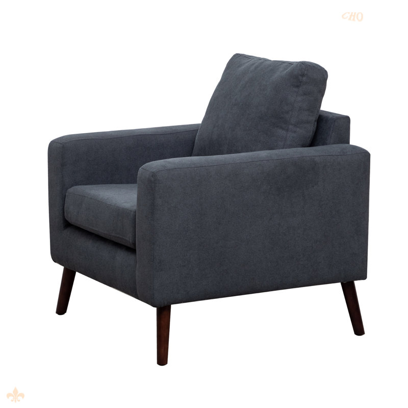 Fauteuil en velours 28,83 po Layke