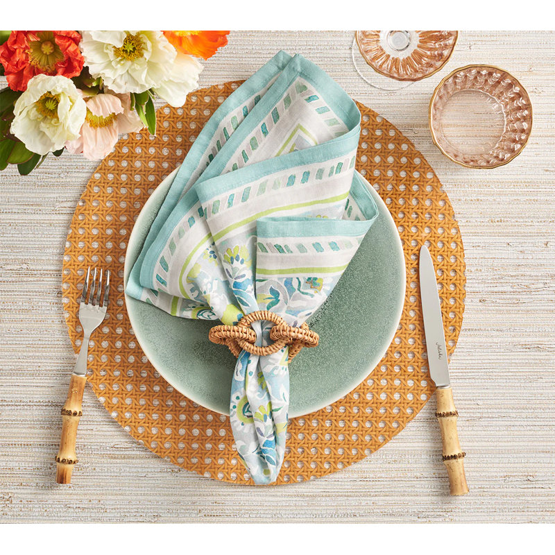 Rattan Link Napkin Ring