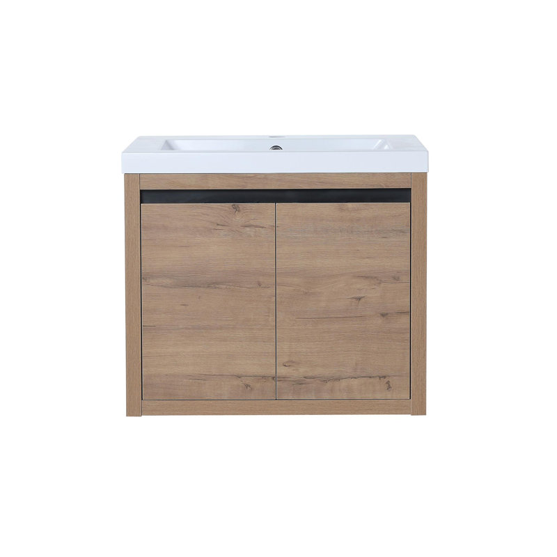 24'' Bathroom Vanity Set with Cabinets, Imitative Oak
