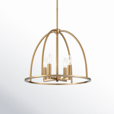 Roumel 4 - Light Lantern Geometric Chandelier