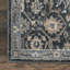Tapis oriental bleu marine / gris Melani-8734563
