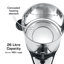 Swan Tea Urn, Stainless Steel, Concealed Heating Element, Keep Hot Function, Drip-Free Tap, Ideal for Events and Catering, Stainless Steel, SWU8L-129024012