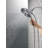 Universal Showering Components Fixed Shower Head with H2Okinetic Technology-81245342