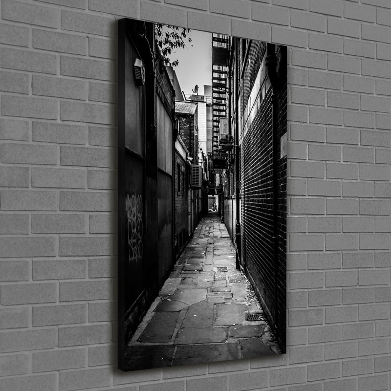 Urban Streets - Wrapped Canvas Print