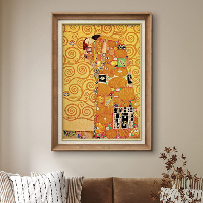 Peinture sur toile Foulard par Gustav Klimt