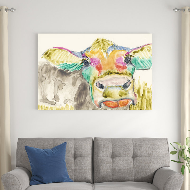 Hifi vache II, H 32 po x l 48 po x P 1,25 po