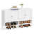 18 Pairs Shoe Storage Cabinet-1938683073