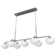 Hunter Saddle Creek 7 Light Linear Chandelier Ceiling Light Fixture