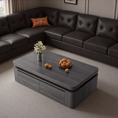 Retro Solid Wood Coffee Table