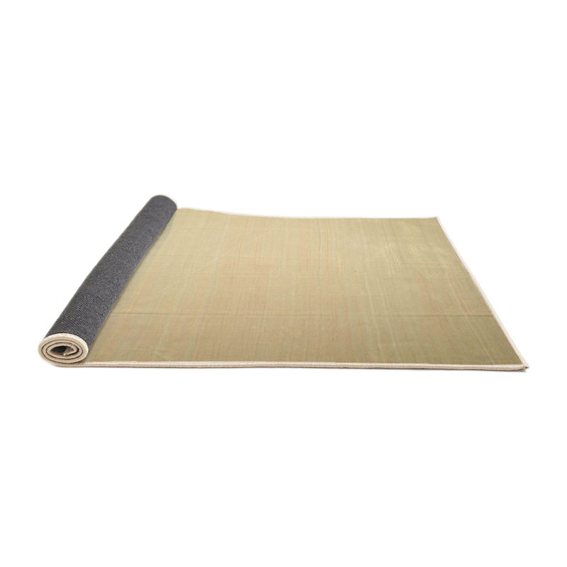 Surface beige contemporaine tapis, Rond 5 pi