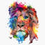 «Lion», impression sur toile-21402841-71511844