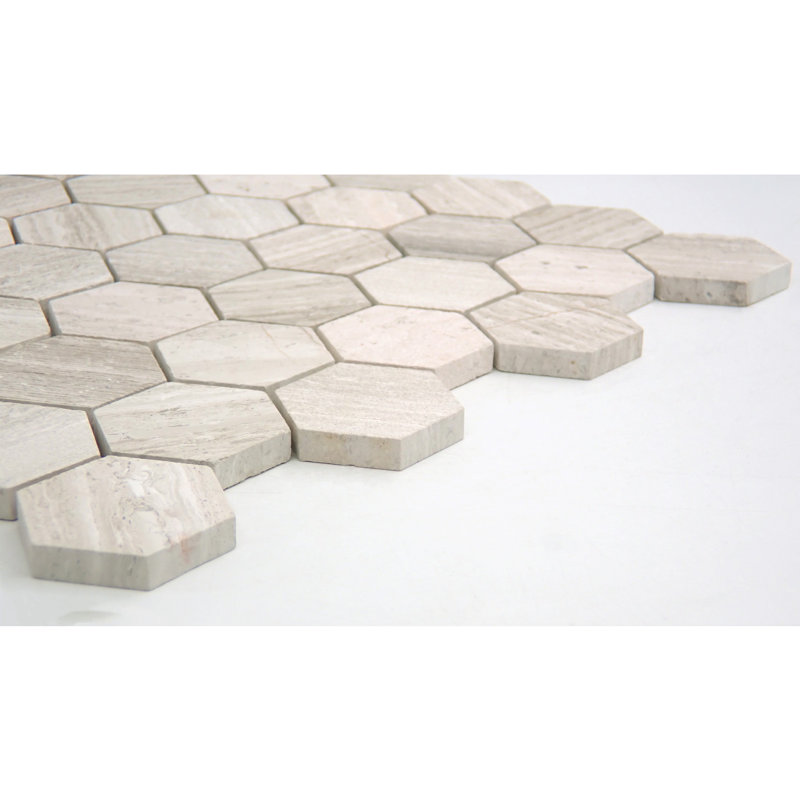 Cream 12 in. x 12 in. Glossy/Honed/Texture Limestone Floor and Wall Tile (9.78 sq. ft./Case), Cream