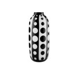 Cicero - Vase - Large - Black, White