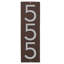 Floating 1-Line Wall Address Plaque-134111010-134111128-134106667
