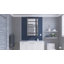 Kohler Clw Recessed/Surface Mount Framed Medicine Cabinet with 2 Adjustable Shelves and Interior Mirror