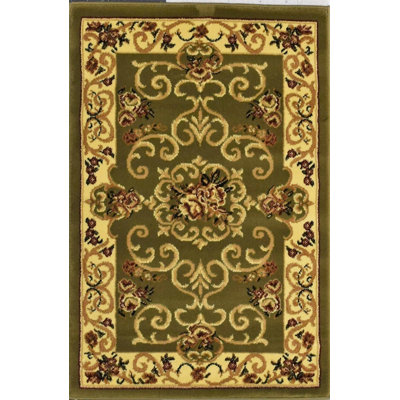 Tapis traditionnel olive Gloucester