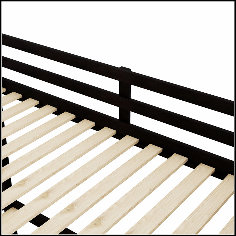 Lit avec lit gigogne, escalier de rangement et fabrication en pin massif de haute qualité pour une efficacité maximale de l'espace